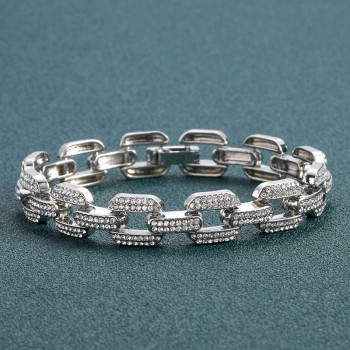 Fashion 12mm Geometric Figuree Bracelet for Men