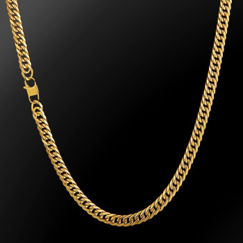 6-Sided | Fashion 6mm Miami Stainless Steel Cuban Link Chain